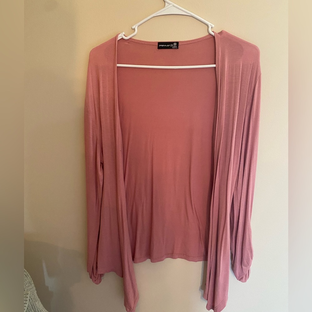 Dusty Rose Cardigan